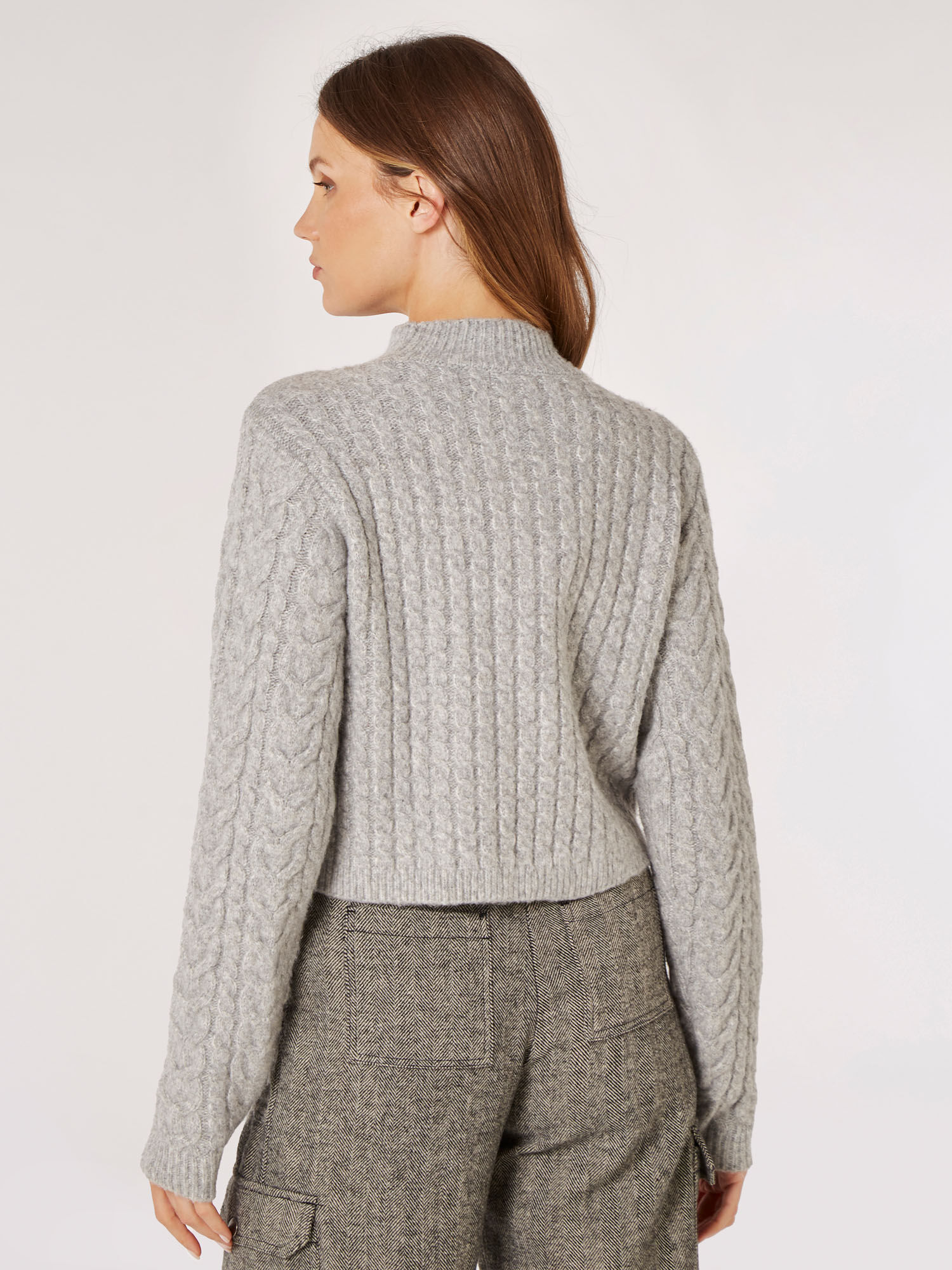 Apricot grey jumper deals