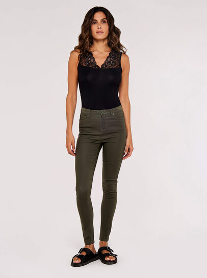 Lace Neck Cami Top