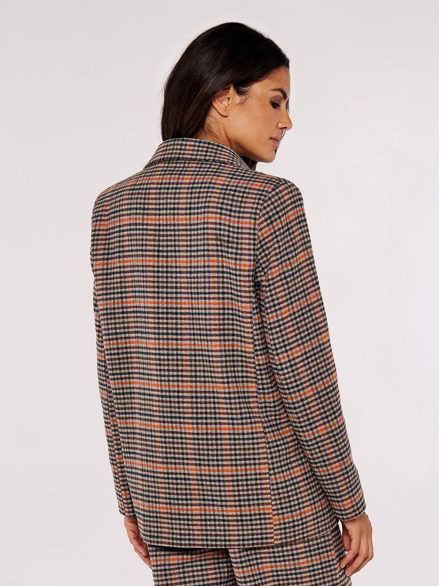Heritage outlet check blazer