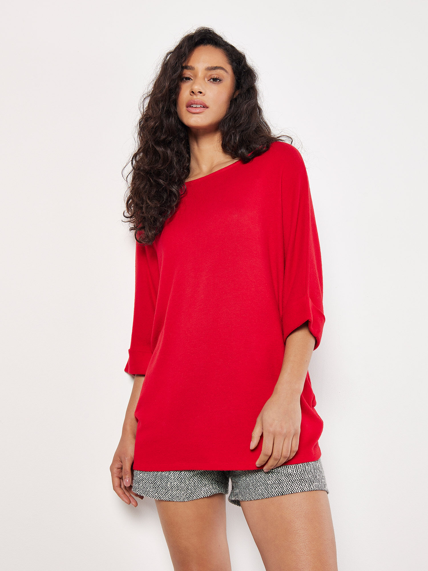Apricot batwing top discount