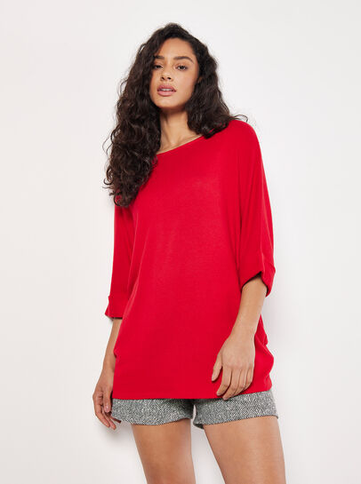 Soft Touch Batwing Top