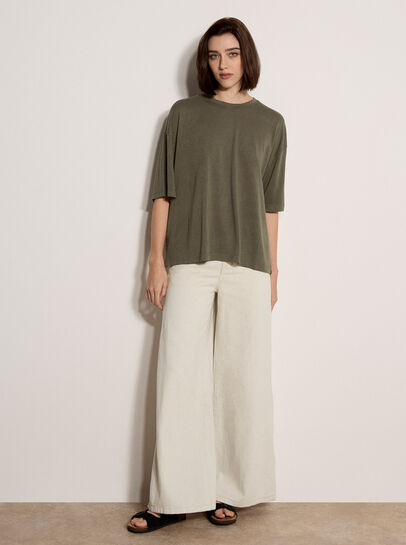 Jersey Oversized T-Shirt