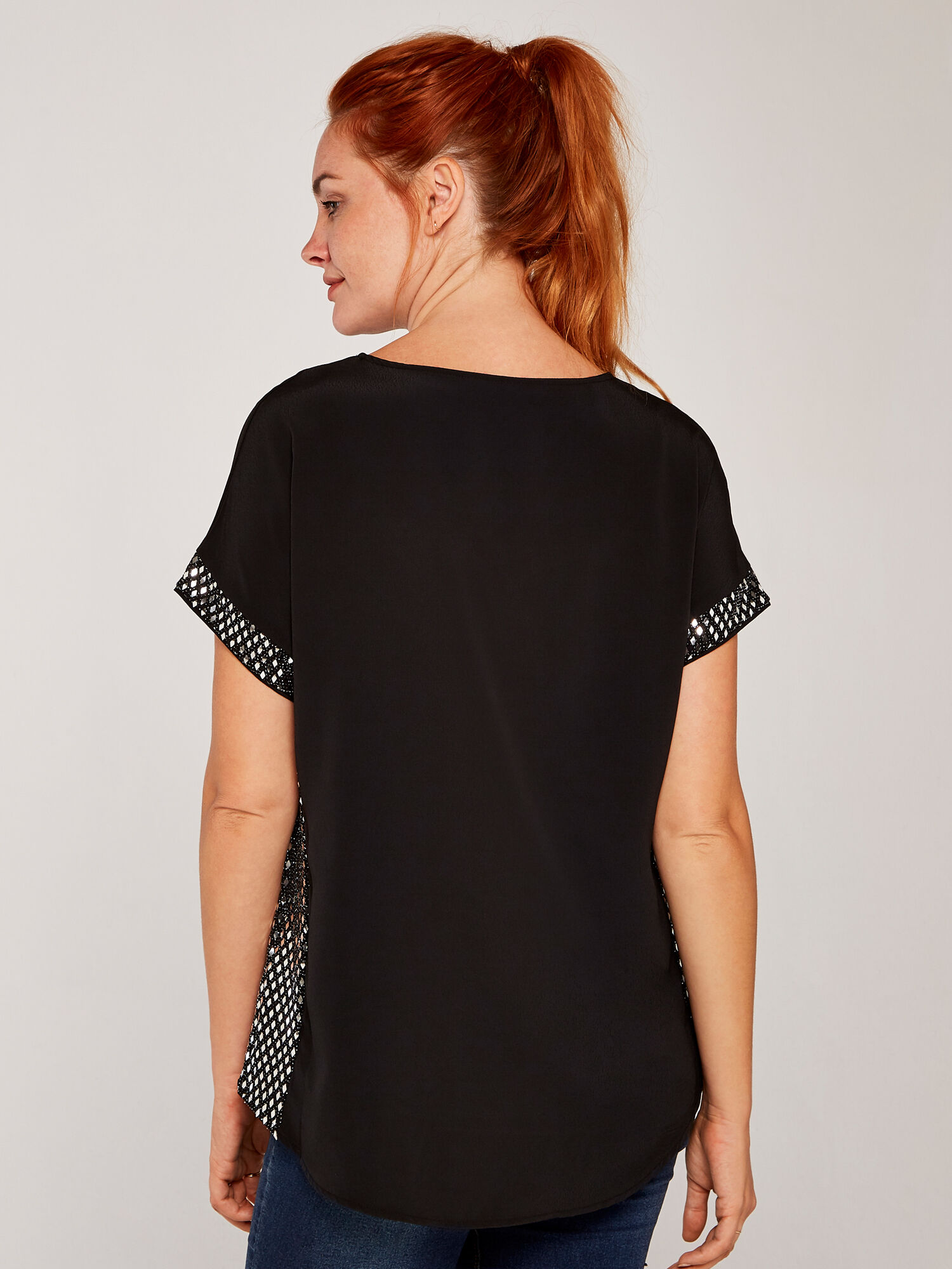 Diamond sequin top Clearance