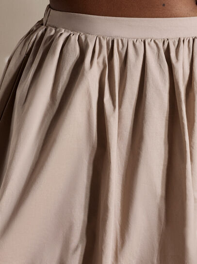 Bubble Hem Mini Shorts