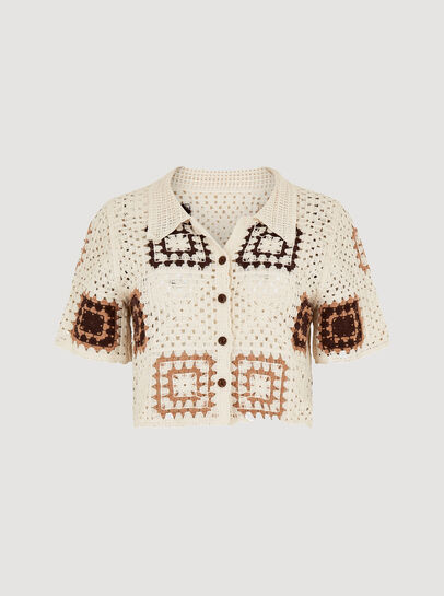 Crochet Squares Top