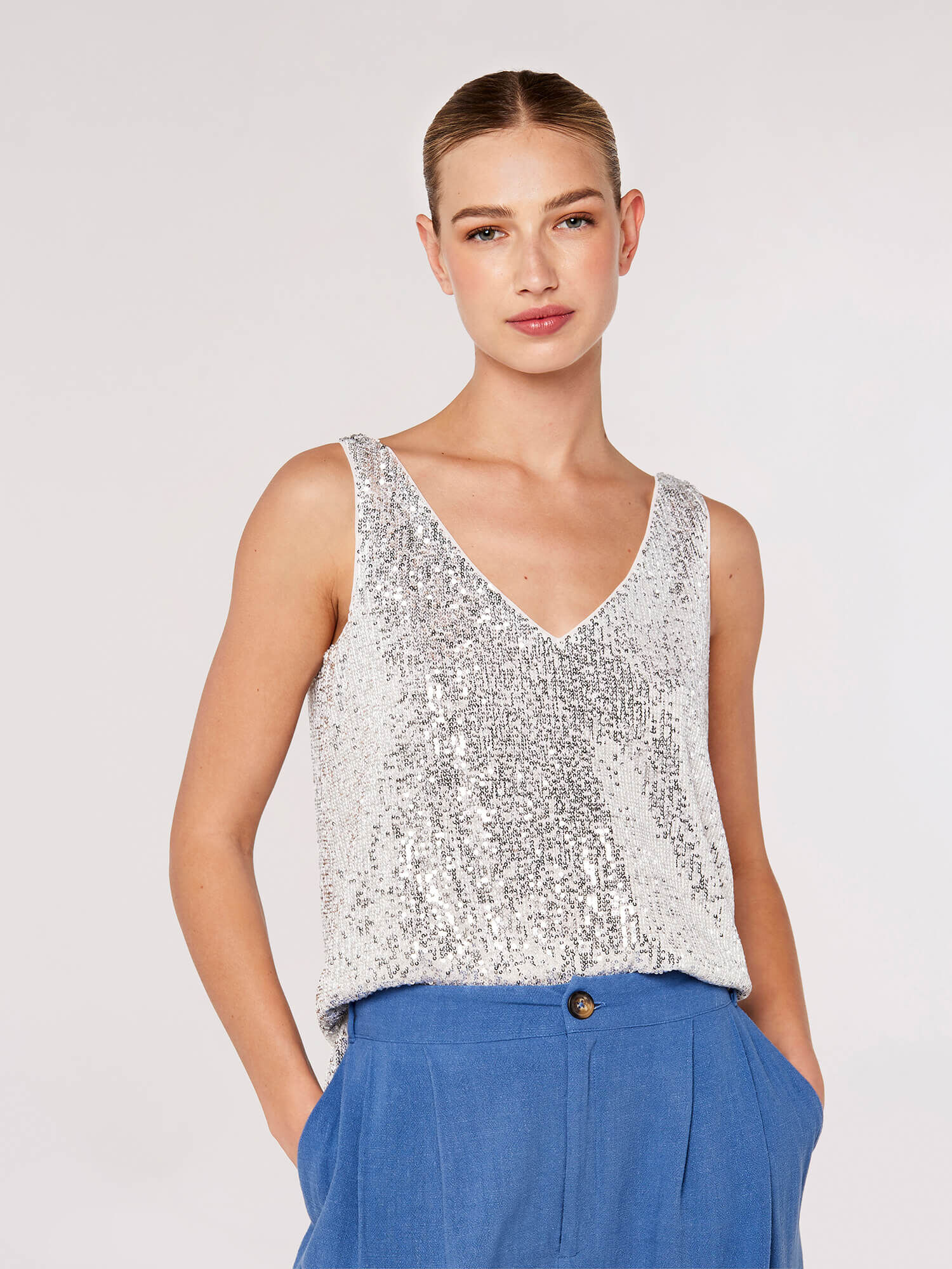 Silver cami sales top