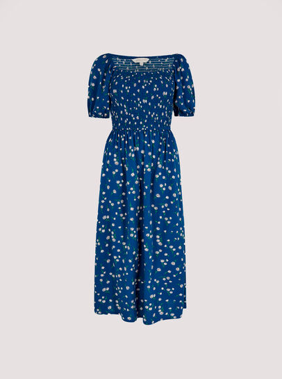 Floral Puff Sleeve Dress
