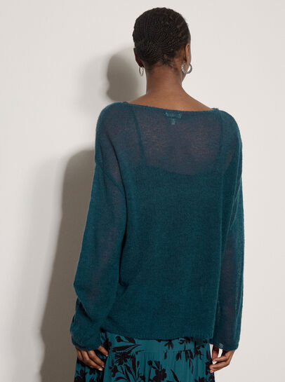 Lightweight Brushed Oversized Jumper