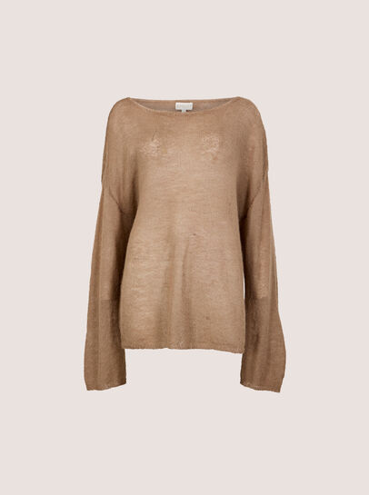 Lightweight Brushed Oversized Jumper