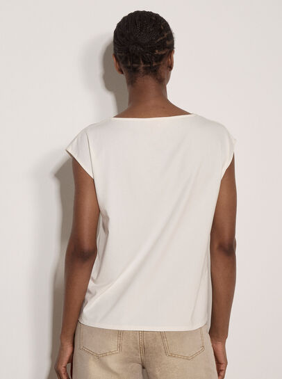 Cotton Blend Jersey T-Shirt