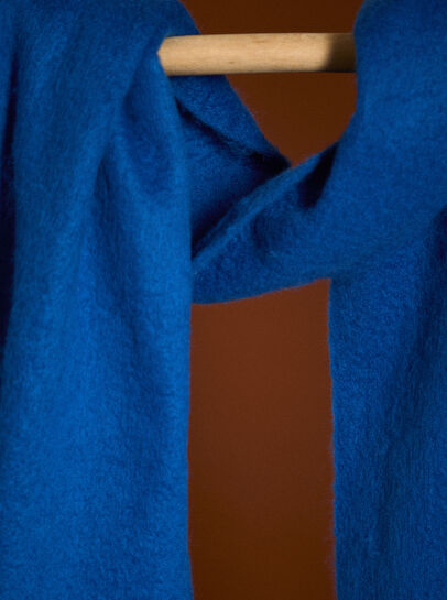 Soft Boucle Knit Scarf