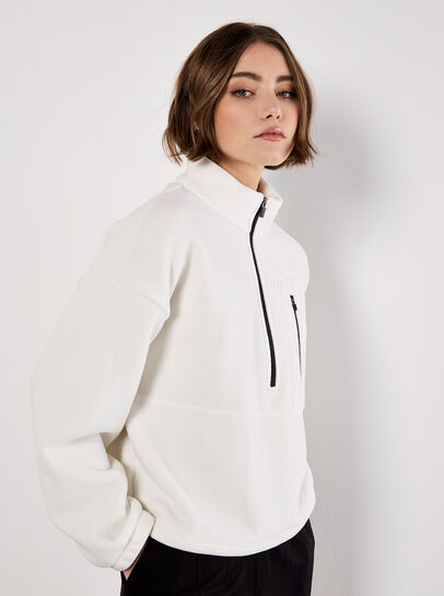 Zip Down Premium Fleece Jumper