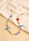 Beaded Parrot Cord Necklace, Assorted, large