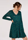 Constellation  Tier Dress, Green, large