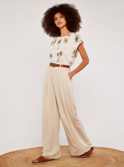 Palm Scene Slub Tee