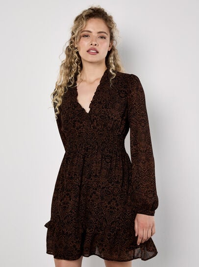 Paisley Mini Dress