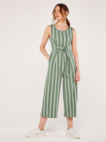 Stripe Jumpsuit
