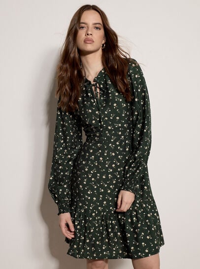 Ditsy Floral Mini Skater Dress
