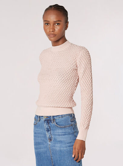 3D Textured Knitted Jumper