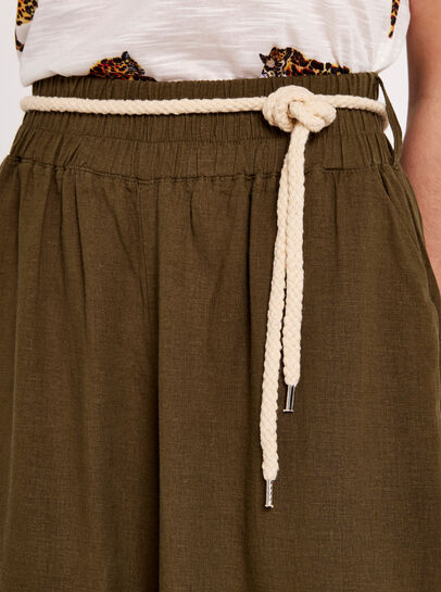 Classic Waist Palazzo Trouser