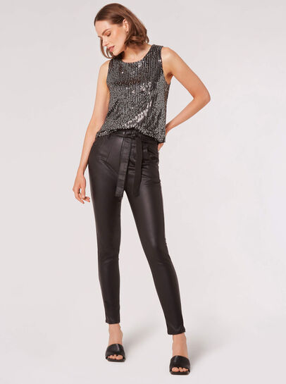 Sequin Shell Top