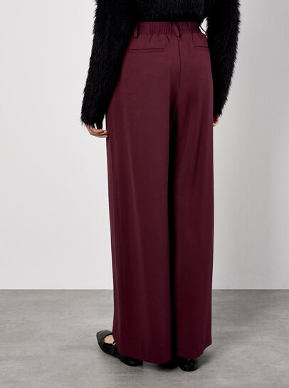 Tailored Wide-Leg Trousers