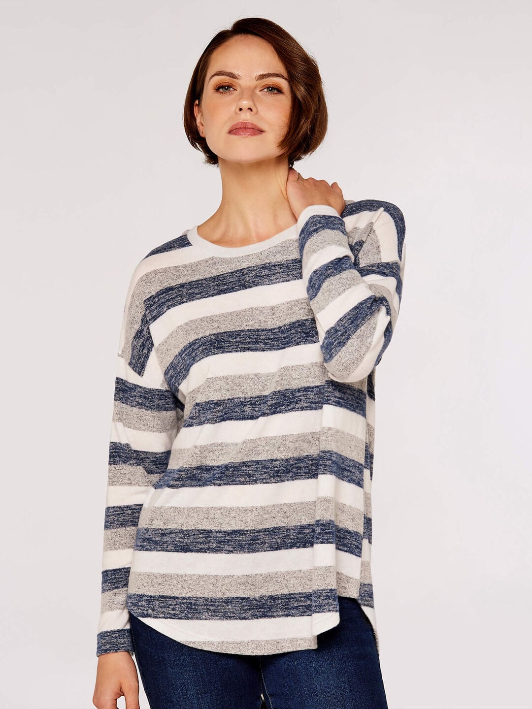 Soft Touch Stripe Top