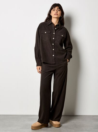 Oversized Cord Shirt