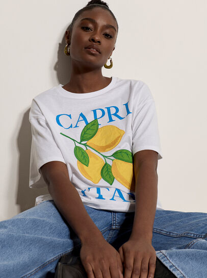 Capri Italy Lemon T-Shirt