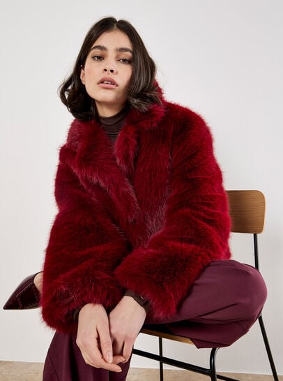 Faux Fur Short Coat