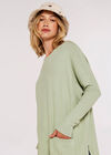 Soft Touch  Heavy Tunic, Mint, large