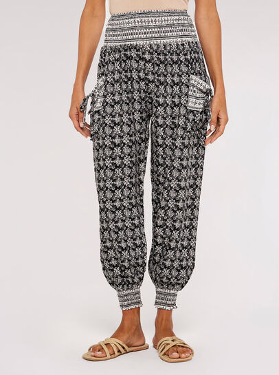 Batik Ankle Cuff Jogger