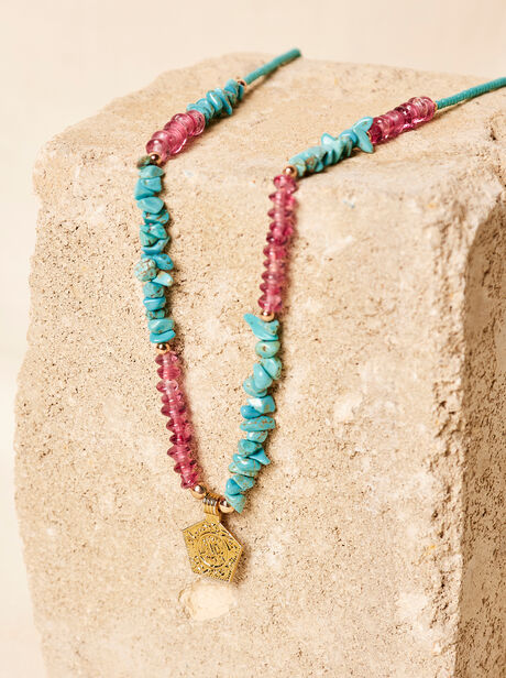 Semi Precious Stone Necklace