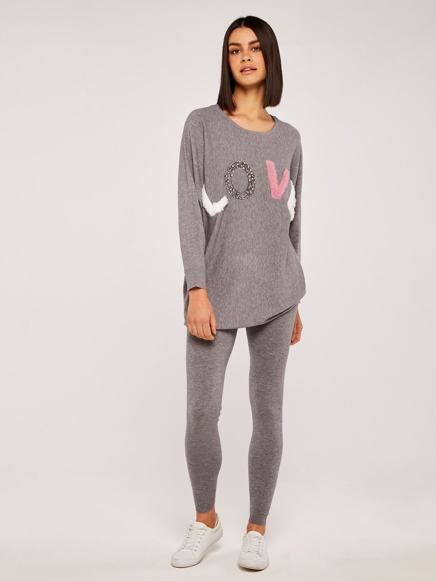 Cosy Knitted Legging | Apricot UK