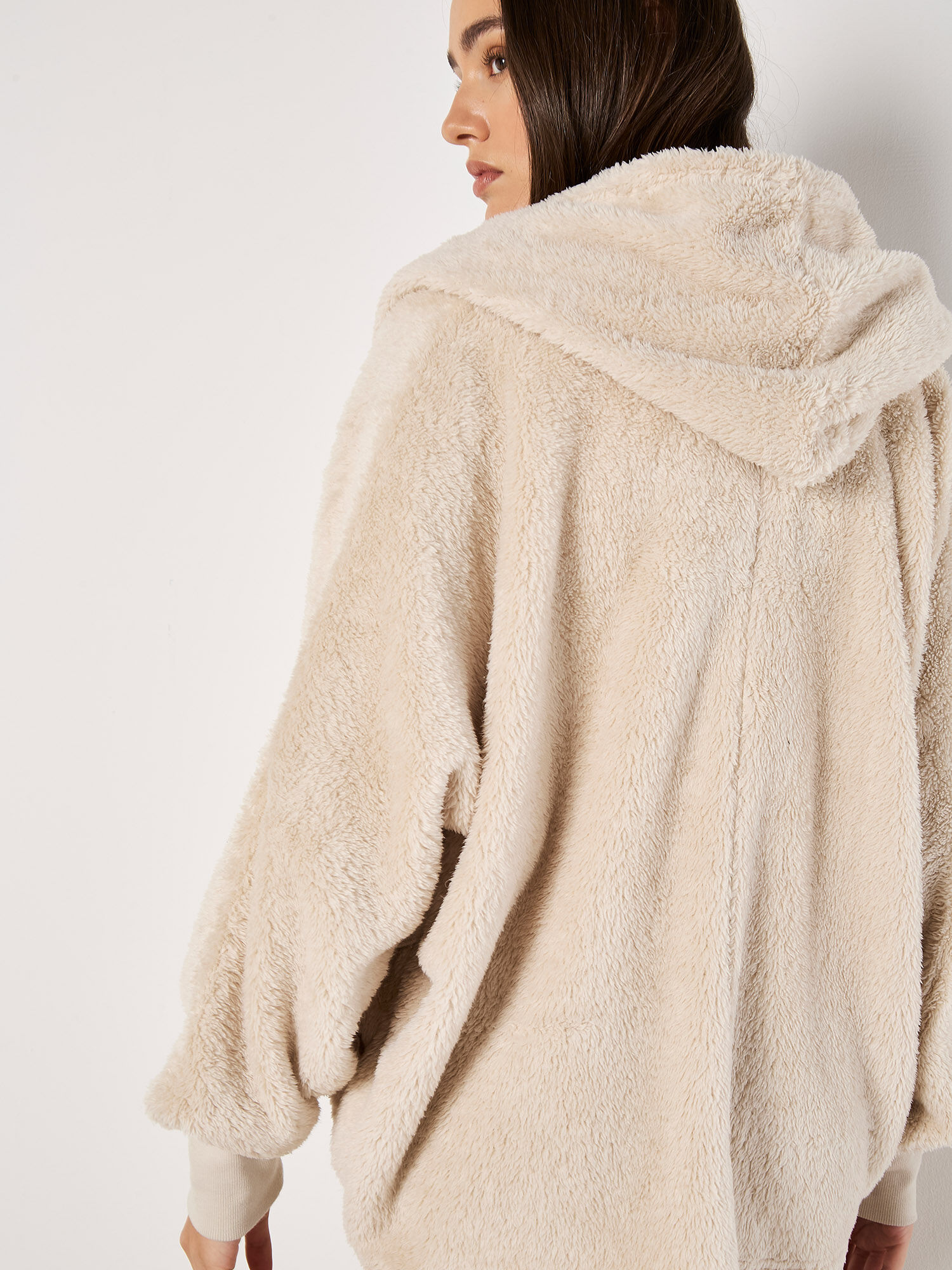Hooded waterfall cardigan new arrivals