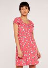 Robe de Milkmaid Rose Vintage, Corail, grande