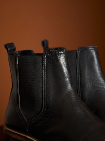 Leather Chelsea Boots