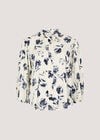 Pressed Daisy Shirt, Cream, large