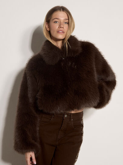 Luxe Faux Fur Short Jacket
