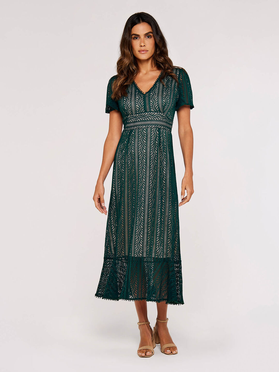 Lace Midi Dress