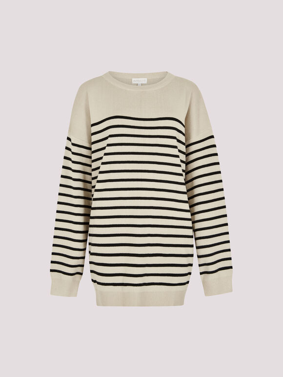 Black/Stone Stripe Ribbed Collection Black/Stone Stripe Ribbed Collection