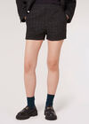 Short en Tweed Noir, Noir, grand