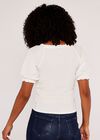 Milkmaid Top, Cream, large