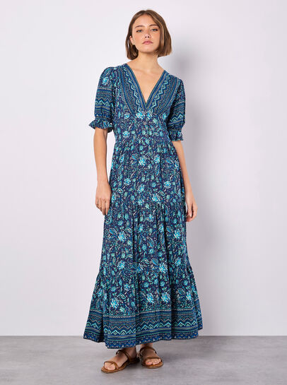 Sarasa Floral Maxi Dress