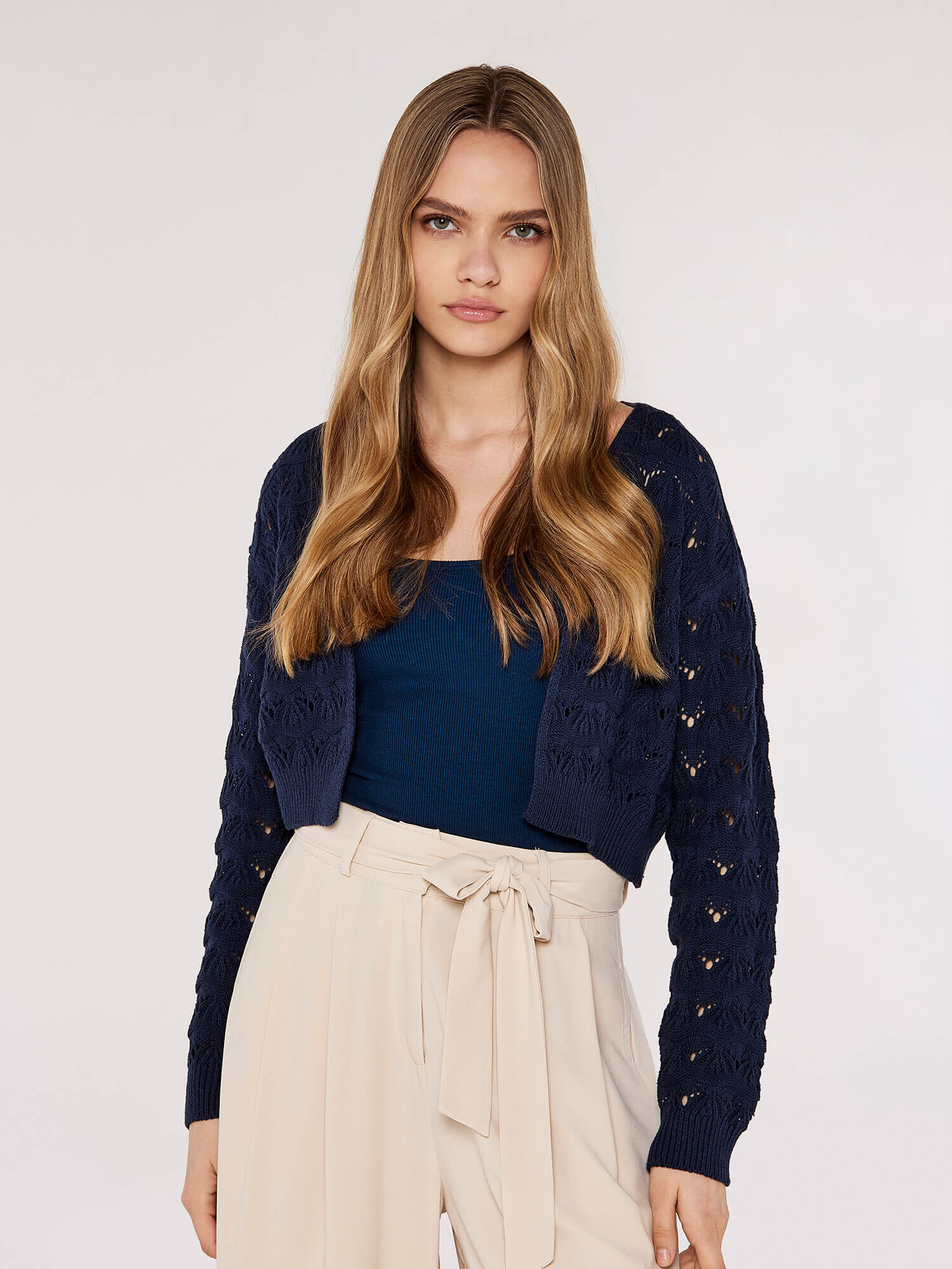 Pointelle shrug sale