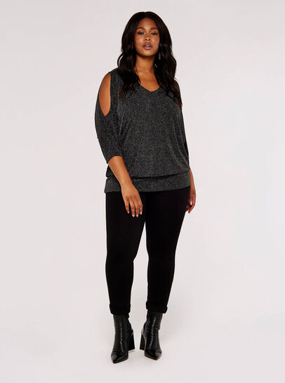 Curve Cold Shoulder Top