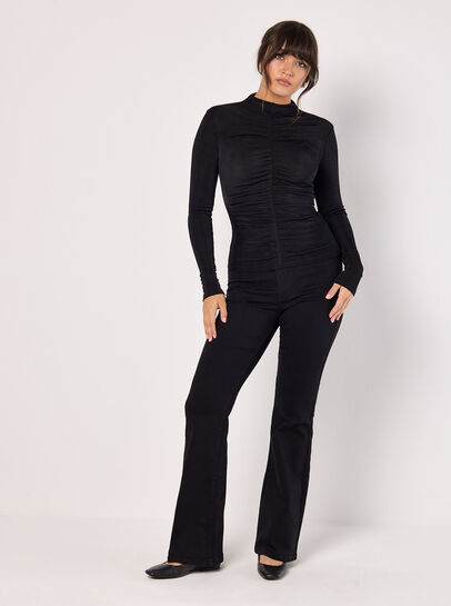 Ruched Stretch Top