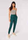 Pantalon de jogging cargo à jambe slim, vert, grand