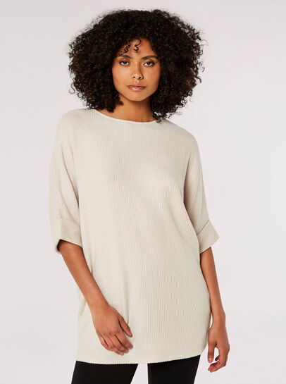 Waffle Knit Top