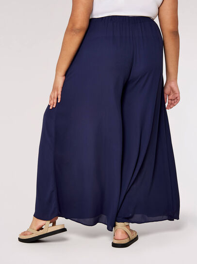 High Waisted Palazzo Trouser